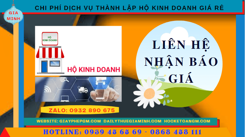 DỊCH VỤ THÀNH LẬP HỘ KINH DOANH GIÁ RẺ TẠI NHA TRANG 5 Chi phí thành lập hộ kinh doanh giá rẻ tại Nha Trang