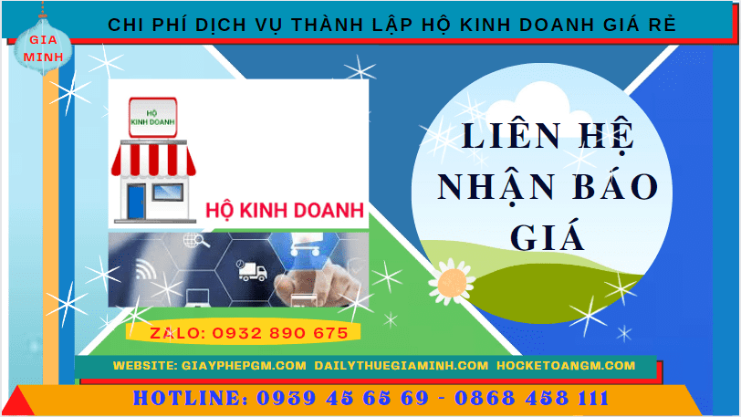 DỊCH VỤ THÀNH LẬP HỘ KINH DOANH GIÁ RẺ TẠI QUẢNG NINH 5 Chi phí thành lập hộ kinh doanh giá rẻ tại Quảng Ninh