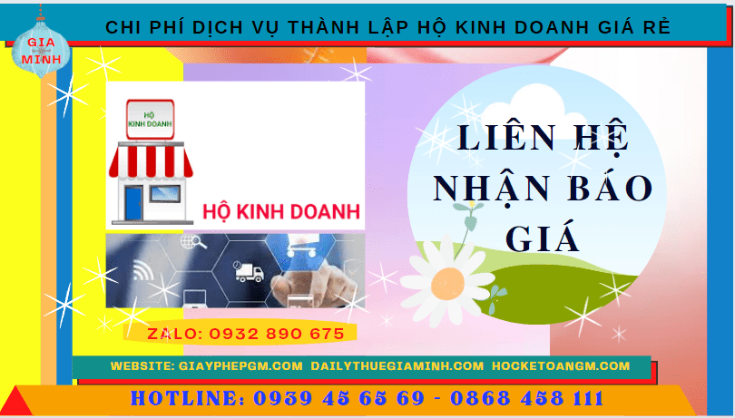 Dịch vụ thành lập hộ kinh doanh giá rẻ tại sóc trăng 5 Chi phí thành lập hộ kinh doanh giá rẻ tại Sóc Trăng