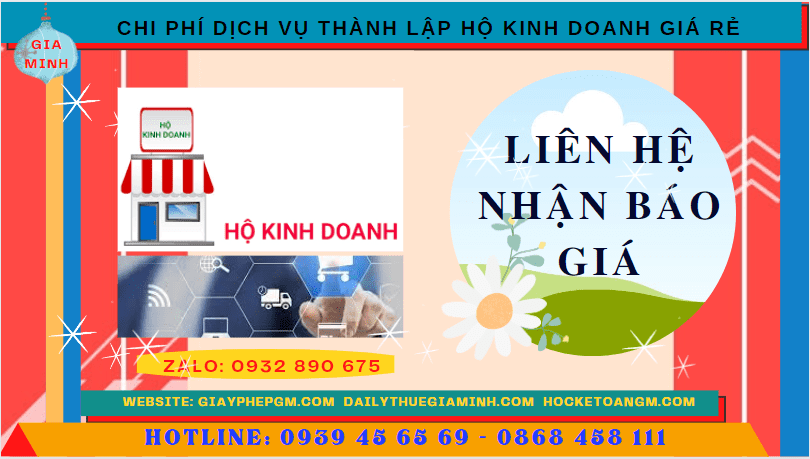 Chi phí thành lập hộ kinh doanh giá rẻ tại Thành Phố Đà Nẵng