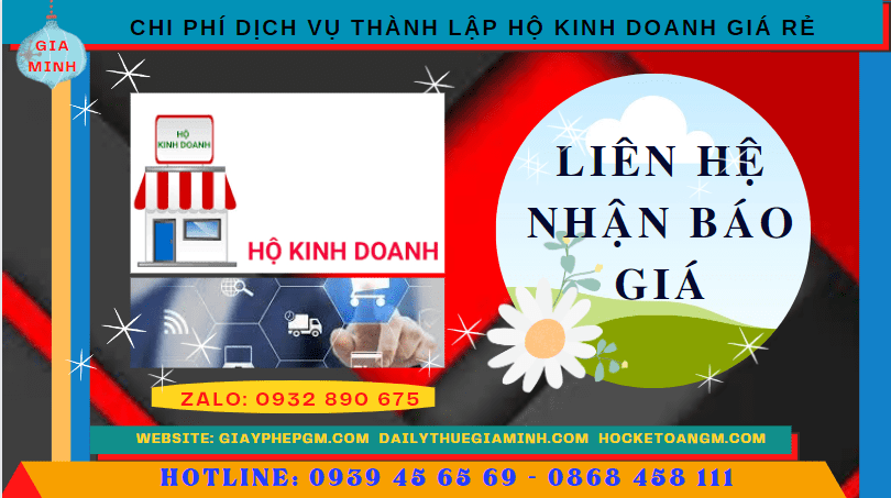 DỊCH VỤ THÀNH LẬP HỘ KINH DOANH GIÁ RẺ TẠI TP HẢI PHÒNG 5 Chi phí thành lập hộ kinh doanh giá rẻ tại TP Hải Phòng