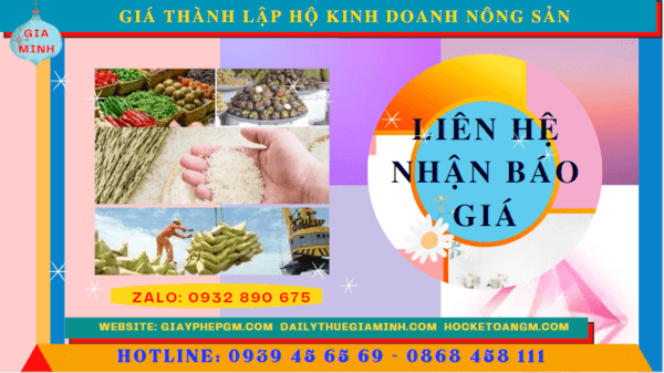 Thành lập hộ kinh doanh nông sản tại đắk lắk 11 Chi phí thành lập hộ kinh doanh nông sản tại Đắk Lắk
