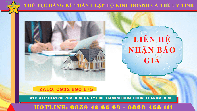 Thủ tục đăng ký thành lập hộ kinh doanh cá thể tại An Giang uy tín 5 Chi phí thành lập hộ kinh doanh trọn gói tại An Giang