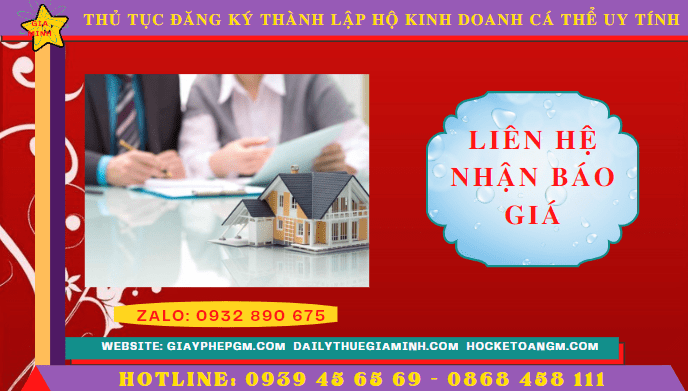 THỦ TỤC ĐĂNG KÝ THÀNH LẬP HỘ KINH DOANH CÁ THỂ TẠI BẮC GIANG UY TÍN 5 Chi phí thành lập hộ kinh doanh trọn gói tại Bắc Giang