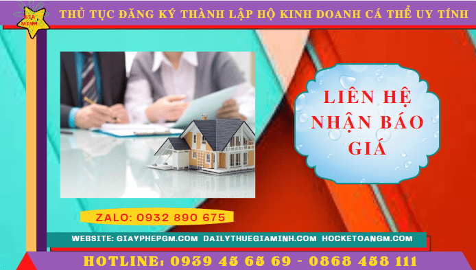THỦ TỤC ĐĂNG KÝ THÀNH LẬP HỘ KINH DOANH CÁ THỂ TẠI BẮC NINH UY TÍN 5 Chi phí thành lập hộ kinh doanh trọn gói tại Bắc Ninh
