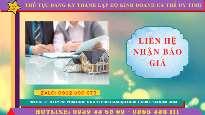 Thủ tục đăng ký thành lập hộ kinh doanh cá thể tại Đắk Lắk uy tín 5 Chi phí thành lập hộ kinh doanh trọn gói tại Đắk Lắk