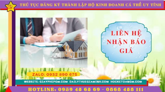 Chi phí thành lập hộ kinh doanh trọn gói tại Đồng Tháp