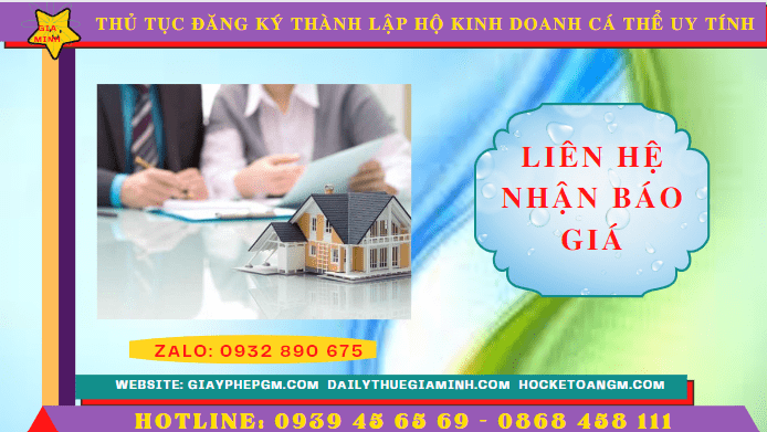 THỦ TỤC ĐĂNG KÝ THÀNH LẬP HỘ KINH DOANH CÁ THỂ TẠI GIA LAI UY TÍN 5 Chi phí thành lập hộ kinh doanh trọn gói tại Gia Lai