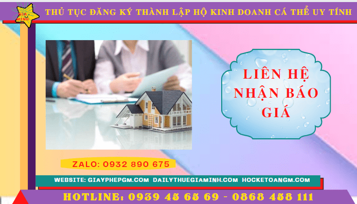 THỦ TỤC ĐĂNG KÝ THÀNH LẬP HỘ KINH DOANH CÁ THỂ TẠI HÀ NAM UY TÍN 5 Chi phí thành lập hộ kinh doanh trọn gói tại Hà Nam