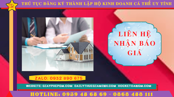 Chi phí thành lập hộ kinh doanh trọn gói tại Hải Dương