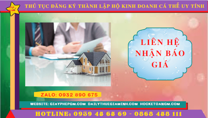Thủ tục đăng ký thành lập hộ kinh doanh cá thể tại Kon Tum uy tín 5 Chi phí thành lập hộ kinh doanh trọn gói tại Kon Tum