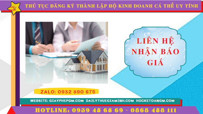 THỦ TỤC ĐĂNG KÝ THÀNH LẬP HỘ KINH DOANH CÁ THỂ TẠI LAI CHÂU UY TÍN 5 Chi phí thành lập hộ kinh doanh trọn gói tại Lai Châu