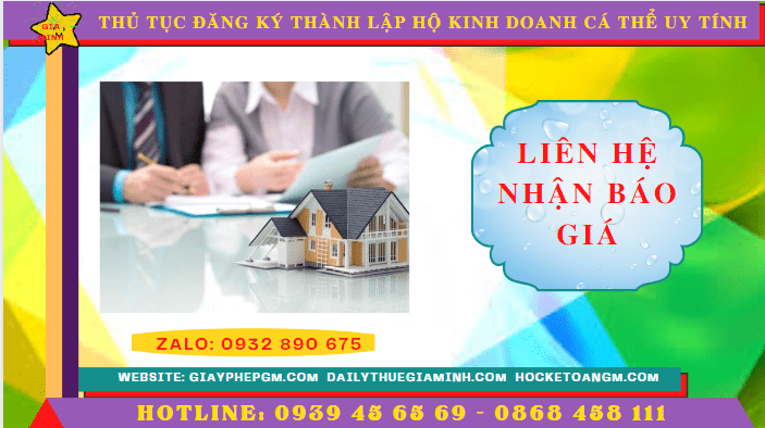 THỦ TỤC ĐĂNG KÝ THÀNH LẬP HỘ KINH DOANH CÁ THỂ TẠI NINH THUẬN UY TÍN 5 Chi phí thành lập hộ kinh doanh trọn gói tại Ninh Thuận