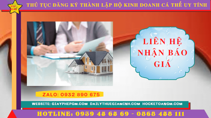 THỦ TỤC ĐĂNG KÝ THÀNH LẬP HỘ KINH DOANH CÁ THỂ TẠI PHÚ THỌ UY TÍN 5 Chi phí thành lập hộ kinh doanh trọn gói tại Phú Thọ
