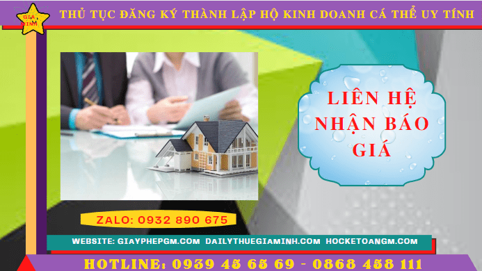 Chi phí thành lập hộ kinh doanh trọn gói tại Quảng Bình