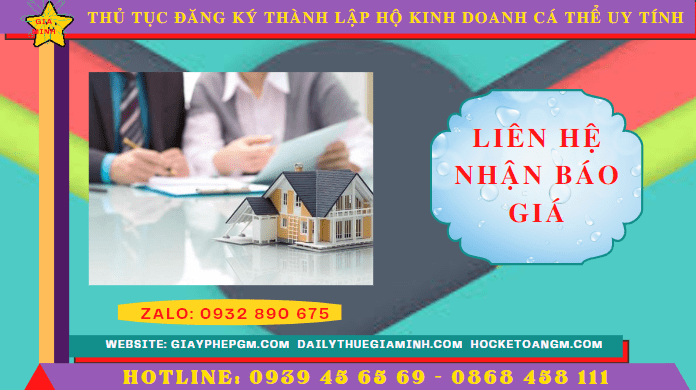 THỦ TỤC ĐĂNG KÝ THÀNH LẬP HỘ KINH DOANH CÁ THỂ TẠI QUẢNG NAM UY TÍN 5 Chi phí thành lập hộ kinh doanh trọn gói tại Quảng Nam