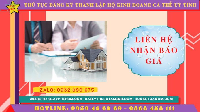 THỦ TỤC ĐĂNG KÝ THÀNH LẬP HỘ KINH DOANH CÁ THỂ TẠI SƠN LA UY TÍN 5 Chi phí thành lập hộ kinh doanh trọn gói tại Sơn La