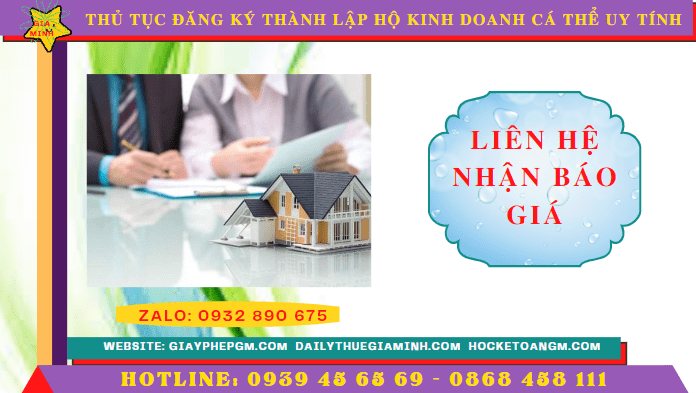 THỦ TỤC ĐĂNG KÝ THÀNH LẬP HỘ KINH DOANH CÁ THỂ TẠI THÀNH PHỐ HẢI PHÒNG UY TÍN 5 Chi phí thành lập hộ kinh doanh trọn gói tại Thành Phố Hải Phòng