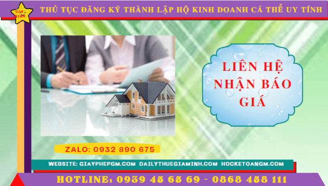 THỦ TỤC ĐĂNG KÝ THÀNH LẬP HỘ KINH DOANH CÁ THỂ TẠI TP ĐÀ NẴNG UY TÍN 5 Chi phí thành lập hộ kinh doanh trọn gói tại TP Đà Nẵng