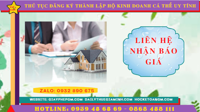 Chi phí thành lập hộ kinh doanh trọn gói tại TP Hồ Chí Minh