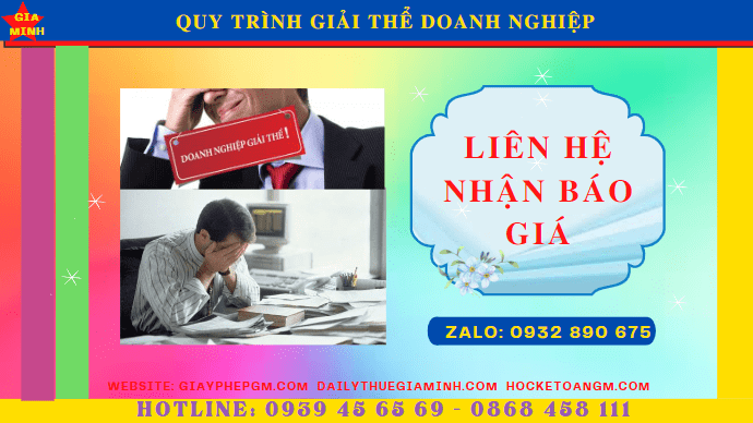 Quy trình giải thể doanh nghiệp tại Kiên Giang 5 Chi phí thủ tục để giải thể doanh nghiệp tại Kiên Giang