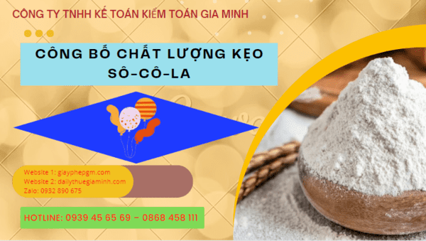 Công bố tiêu chuẩn chất lượng kẹo sô-cô-la