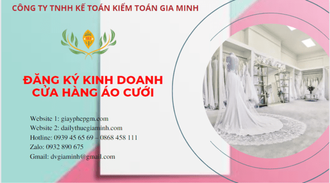 Đăng ký kinh doanh cửa hàng áo cưới tại bắc ninh 6 Đăng ký giấy phép kinh doanh cửa hàng áo cưới tại Bắc Ninh