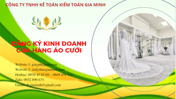 ĐĂNG KÝ KINH DOANH CỬA HÀNG ÁO CƯỚI TẠI HÀ GIANG 6 Đăng ký giấy phép kinh doanh cửa hàng áo cưới tại Hà Giang