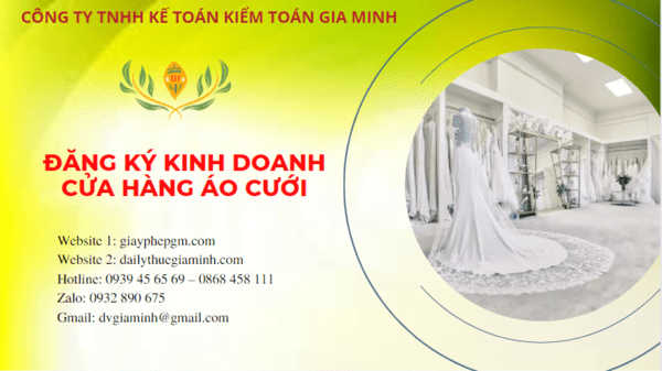 ĐĂNG KÝ KINH DOANH CỬA HÀNG ÁO CƯỚI TẠI THÀNH PHỐ CẦN THƠ 6 Đăng ký giấy phép kinh doanh cửa hàng áo cưới tại Thành Phố Cần Thơ