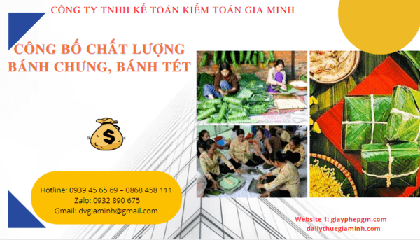 CÔNG BỐ CHẤT LƯỢNG BÁNH CHƯNG, BÁNH TÉT 4 Dịch vụ công bố chất lượng bánh chưng, bánh tét nhập khẩu