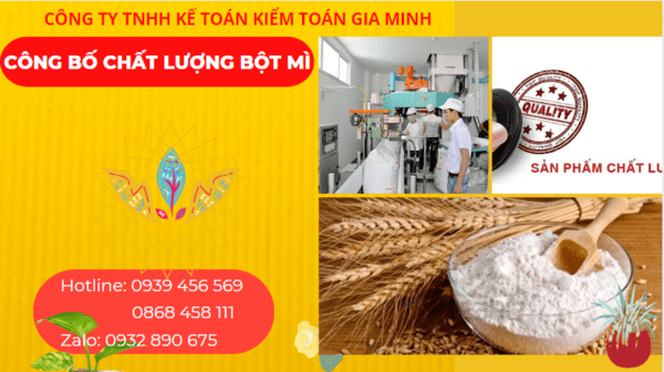 CÔNG BỐ CHẤT LƯỢNG BỘT MÌ 4 Dịch vụ công bố chất lượng bột mì nhập khẩu