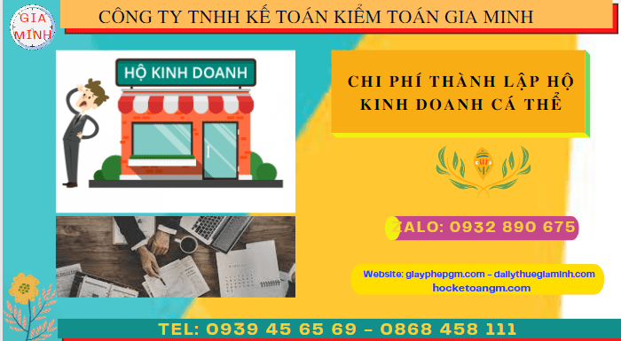 Dịch vụ đăng ký giấy phép kinh doanh hộ kinh doanh tại Cà Mau 
