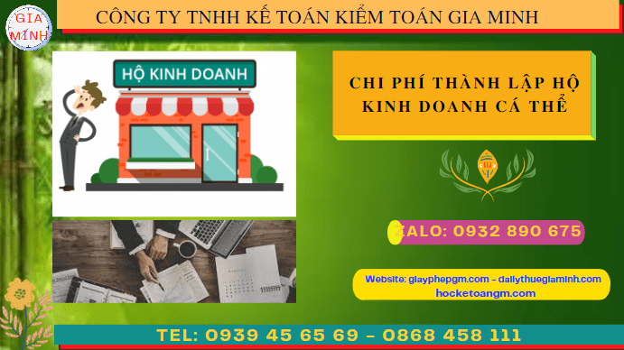 CHI PHÍ THÀNH LẬP HỘ KINH DOANH CÁ THỂ TRỌN GÓI TẠI LAI CHÂU 4 Dịch vụ đăng ký giấy phép kinh doanh hộ kinh doanh tại Lai Châu