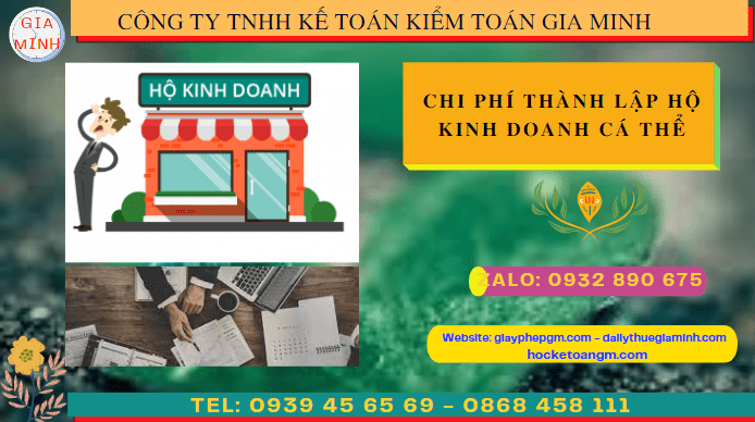 Chi phí thành lập hộ kinh doanh cá thể trọn gói tại Nam Định 4 Dịch vụ đăng ký giấy phép kinh doanh hộ kinh doanh tại Nam Định