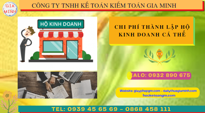 Chi phí thành lập hộ kinh doanh cá thể trọn gói tại Phú Thọ 4 Dịch vụ đăng ký giấy phép kinh doanh hộ kinh doanh tại Phú Thọ