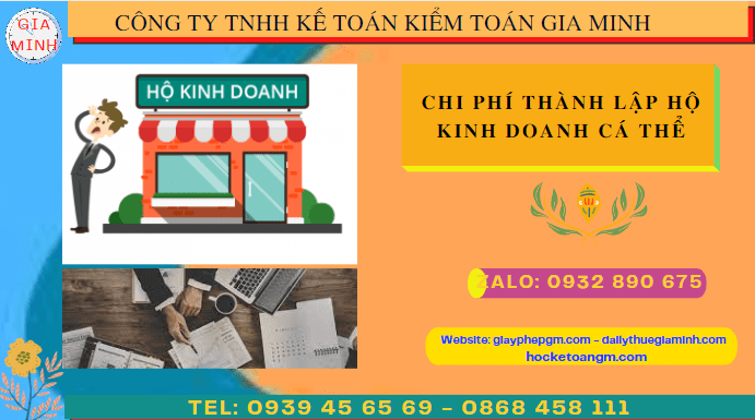 CHI PHÍ THÀNH LẬP HỘ KINH DOANH CÁ THỂ TRỌN GÓI TẠI TÂY NINH 4 Dịch vụ đăng ký giấy phép kinh doanh hộ kinh doanh tại Tây Ninh