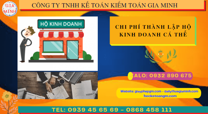 CHI PHÍ THÀNH LẬP HỘ KINH DOANH CÁ THỂ TRỌN GÓI TẠI THÀNH PHỐ HỒ CHÍ MINH 4 Dịch vụ đăng ký giấy phép kinh doanh hộ kinh doanh tại Thành Phố Hồ Chí Minh