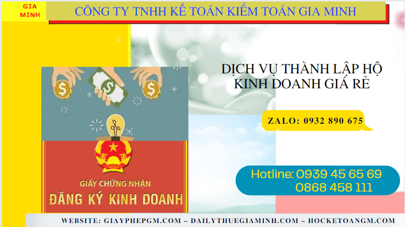 Dịch vụ thành lập hộ kinh doanh giá rẻ tại bà rịa vũng tàu 4 Dịch vụ đăng ký hộ kinh doanh giá rẻ tại Bà Rịa Vũng Tàu