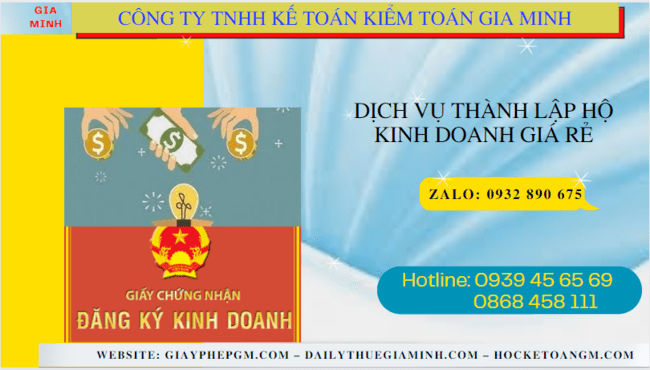 DỊCH VỤ THÀNH LẬP HỘ KINH DOANH GIÁ RẺ TẠI BẮC GIANG 4 Dịch vụ đăng ký hộ kinh doanh giá rẻ tại Bắc Giang