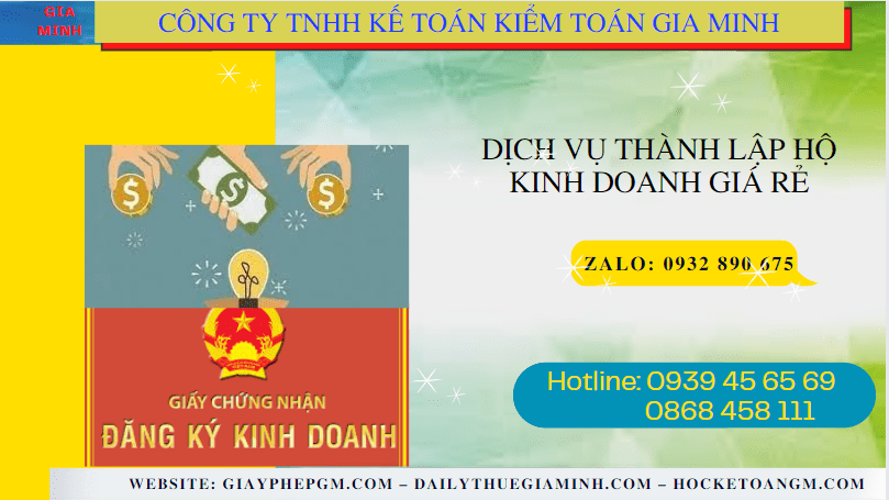 DỊCH VỤ THÀNH LẬP HỘ KINH DOANH GIÁ RẺ TẠI BẠC LIÊU 4 Dịch vụ đăng ký hộ kinh doanh giá rẻ tại Bạc Liêu