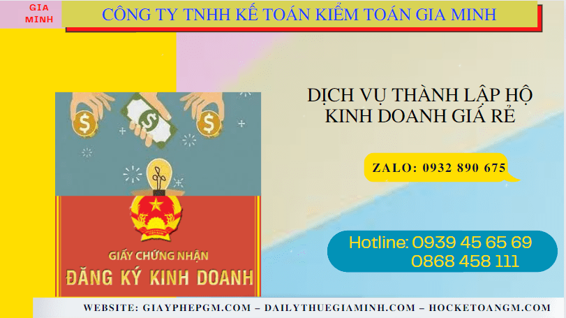 DỊCH VỤ THÀNH LẬP HỘ KINH DOANH GIÁ RẺ TẠI HÀ TĨNH 4 Dịch vụ đăng ký hộ kinh doanh giá rẻ tại Hà Tĩnh
