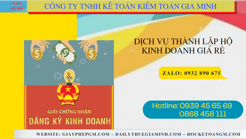 Dịch vụ thành lập hộ kinh doanh giá rẻ tại kon tum 4 Dịch vụ đăng ký hộ kinh doanh giá rẻ tại Kon Tum