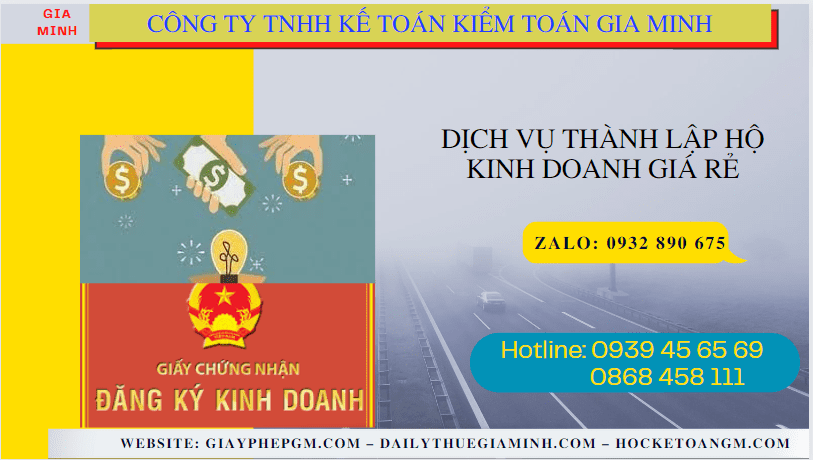 DỊCH VỤ THÀNH LẬP HỘ KINH DOANH GIÁ RẺ TẠI LAI CHÂU 4 Dịch vụ đăng ký hộ kinh doanh giá rẻ tại Lai Châu