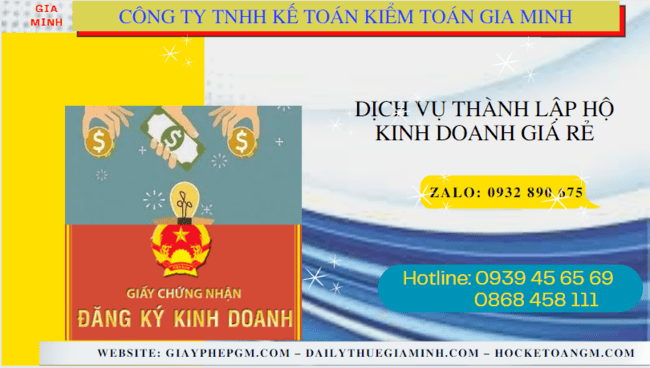 DỊCH VỤ THÀNH LẬP HỘ KINH DOANH GIÁ RẺ TẠI LÀO CAI 4 Dịch vụ đăng ký hộ kinh doanh giá rẻ tại Lào Cai