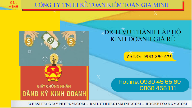 DỊCH VỤ THÀNH LẬP HỘ KINH DOANH GIÁ RẺ TẠI PHÚ YÊN 4 Dịch vụ đăng ký hộ kinh doanh giá rẻ tại Phú Yên