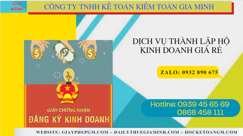 Dịch vụ thành lập hộ kinh doanh giá rẻ tại sóc trăng 4 Dịch vụ đăng ký hộ kinh doanh giá rẻ tại Sóc Trăng