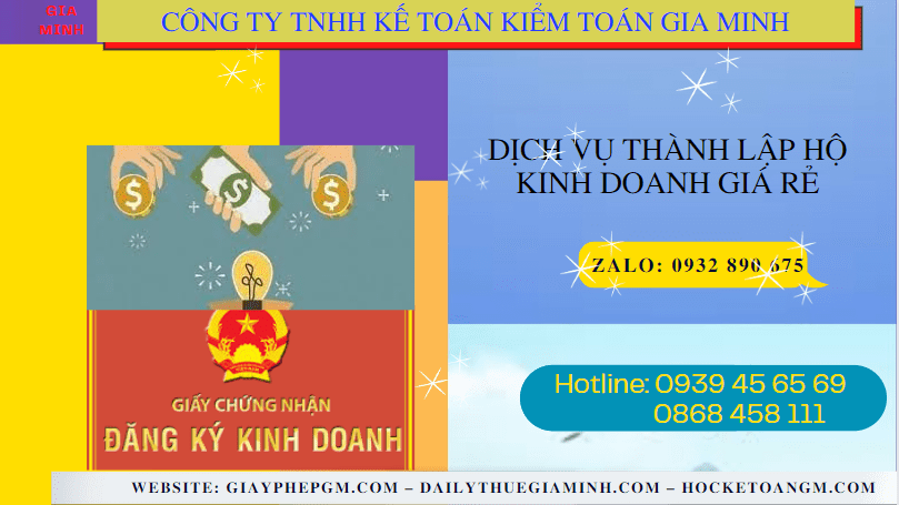 Dịch vụ thành lập hộ kinh doanh giá rẻ tại tây ninh 4 Dịch vụ đăng ký hộ kinh doanh giá rẻ tại Tây Ninh