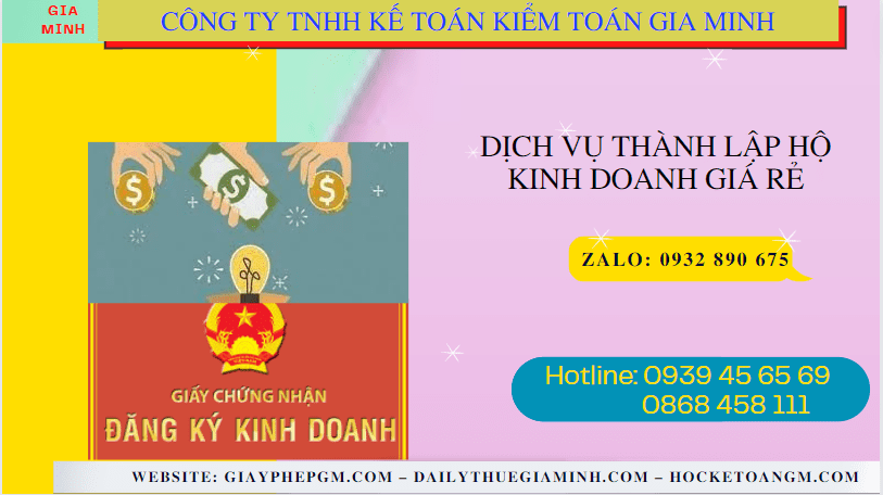 Dịch vụ đăng ký hộ kinh doanh giá rẻ tại Thành Phố Đà Nẵng