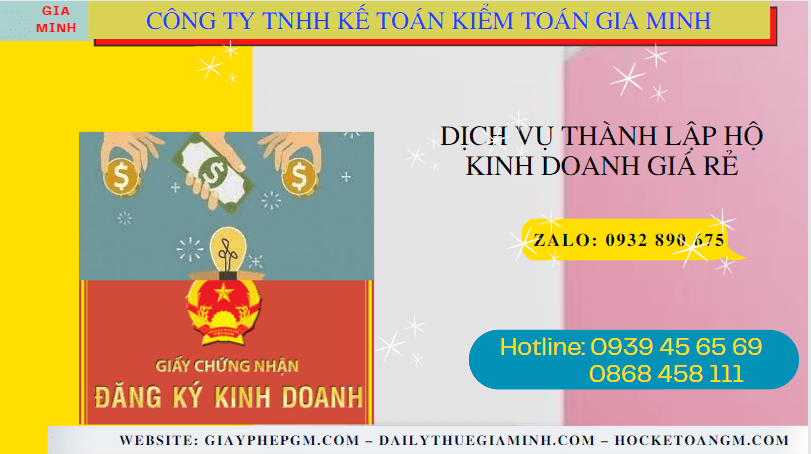 DỊCH VỤ THÀNH LẬP HỘ KINH DOANH GIÁ RẺ TẠI THÀNH PHỐ HUẾ 4 Dịch vụ đăng ký hộ kinh doanh giá rẻ tại Thành Phố Huế