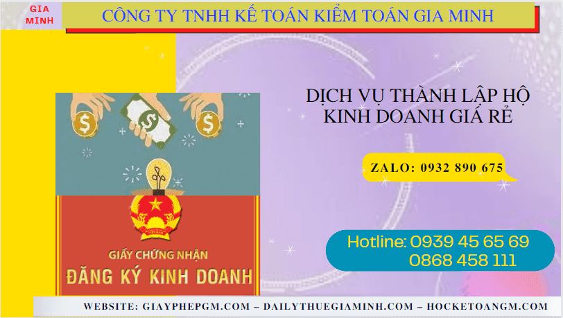 DỊCH VỤ THÀNH LẬP HỘ KINH DOANH GIÁ RẺ TẠI TP HẢI PHÒNG 4 Dịch vụ đăng ký hộ kinh doanh giá rẻ tại TP Hải Phòng
